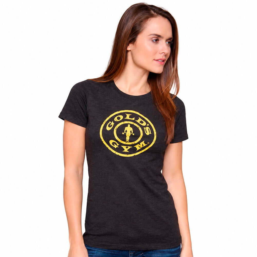 Damen-T-Shirt „Stronger With Every Rep“