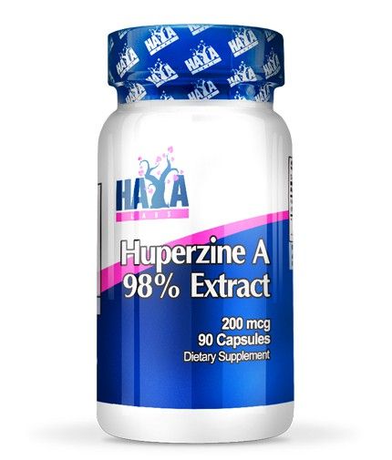 Extracto de Huperzina A 98% 200mcg de 90 cápsulas de Haya Labs (Revitalizantes)