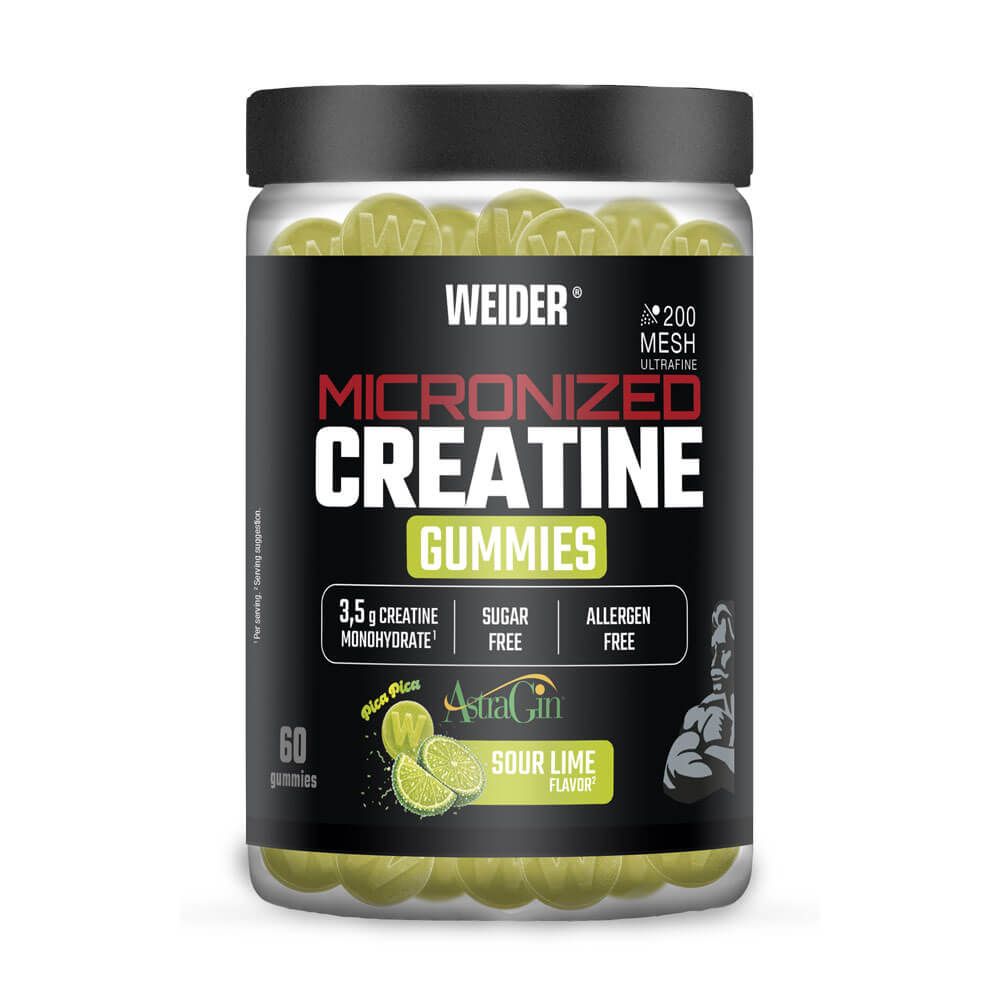 Mikronisierte Kreatin-Gummis 200 Mesh Astragin® von Weider
