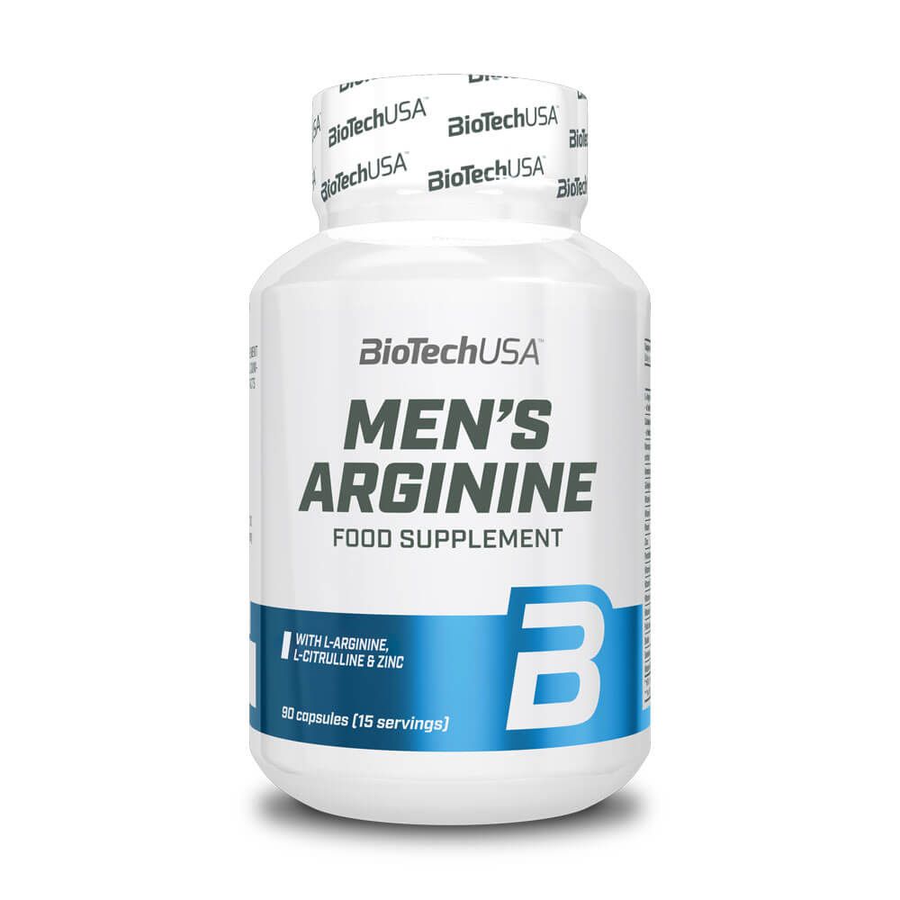 Mens Arginine presentación de 90 tabletas - arginina hecho por Biotech USA