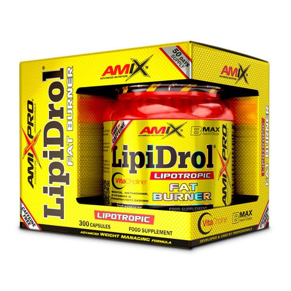 Lipidrol Fat Burner de 300 cápsulas de la categoría termogénicos por AmiXpro® series