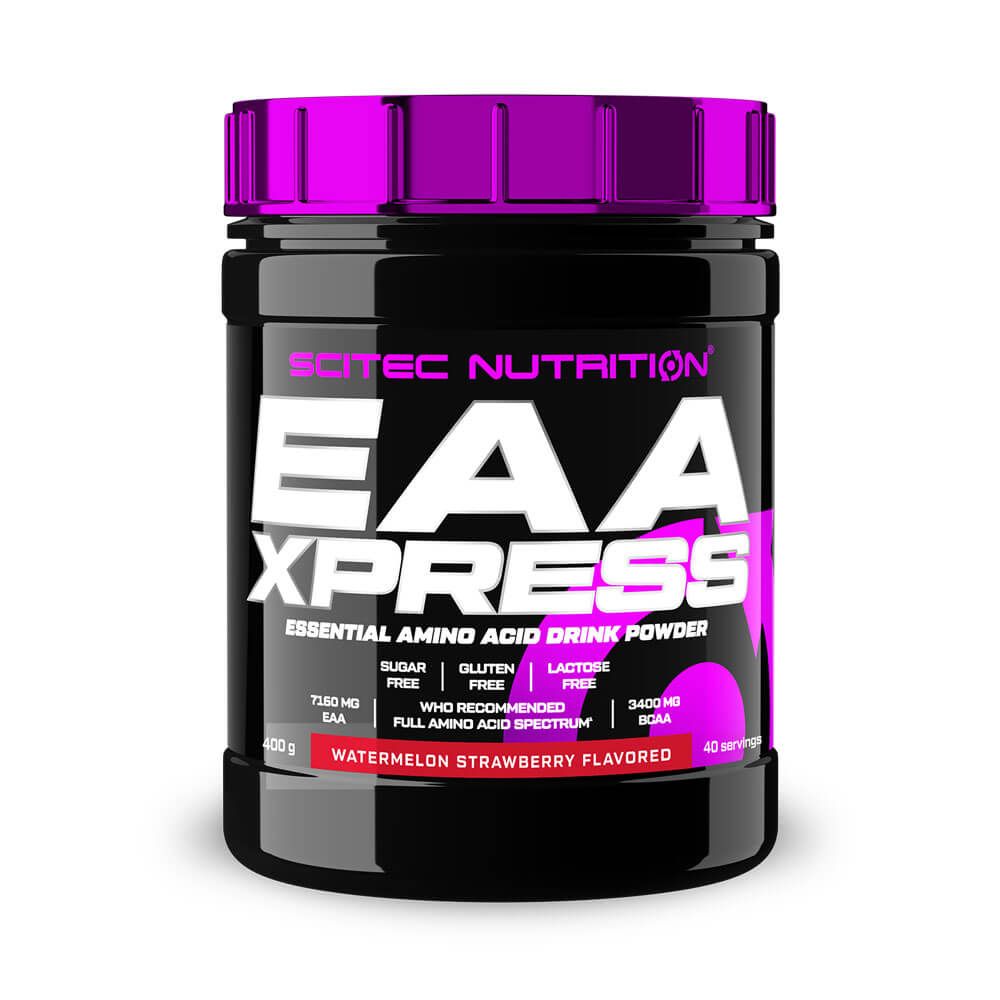 EAA Xpress presentación de 400g suplemento de la sección esenciales e hidrolizados de Scitec Nutrition