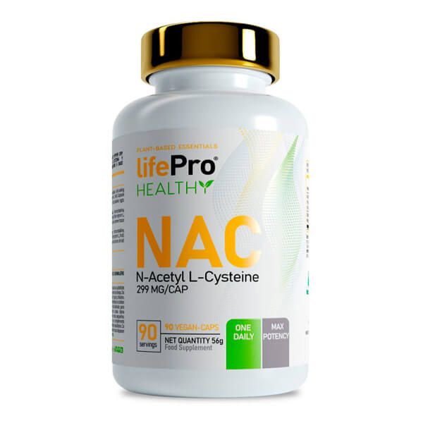 Nac presentación de 90 cápsulas veganas de la marca LifePRO de la categorÃa antioxidantes