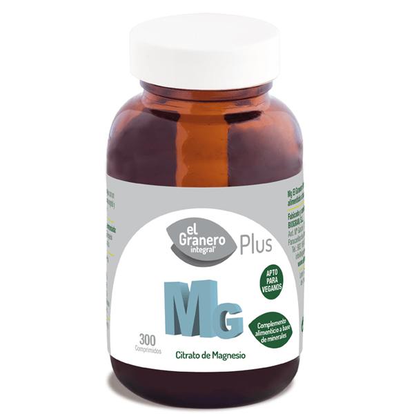Mg 500 de citrato de magnesio de El Granero Integral (Minerales)