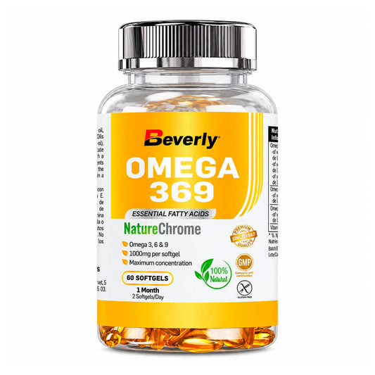 Omega 3-6-9 der Marke Beverly Nutrition in Fettsäuren