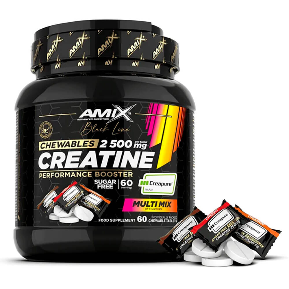 Creatina Masticable 2500mg Black Line