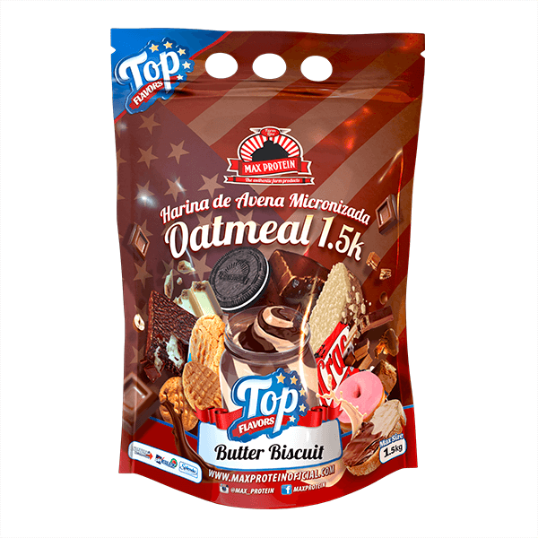 Maximaler Proteingehalt, Top-Aromen, Hafermehl