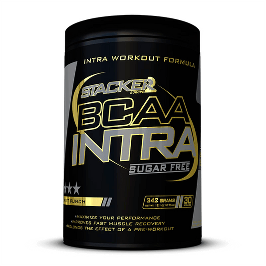 Stacker Europe's BCAA Intra der Marke Stacker Europe in Verzweigtkettige Aminosäuren (BCAA)
