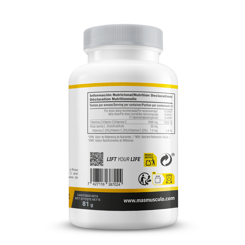Vitamin C 1000mg von Masmusculo Supplements - Masmusculo Supplements 2