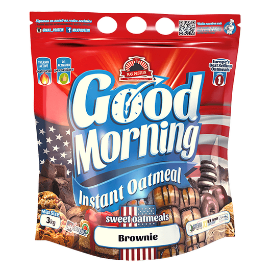 Max Protein Good Morning Instant-Hafermehl der Marke Max Protein in Maximale Proteinmenge
