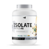 Isolate 90 CFM bote de 1,8 kg suplemento de proteína de aislado de suero isolate de la marca Masmusculo Supplements