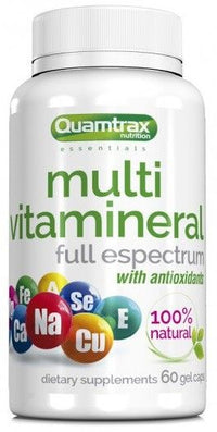 Multi Vitamineral de 60 softgels del fabricante Quamtrax Essentials (Complejos Multivitaminicos)