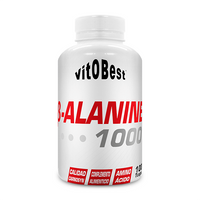 Beta Alanine 1000 de 100 cápsulas del fabricante VitoBest (Beta-Alanina)
