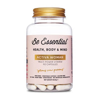 Activa Woman de 90 cápsulas del fabricante Be Essential complemento alimenticio de complejos multivitaminicos