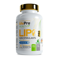 Lipo Pro de 90 cápsulas veganas en la sección de otros quemadores por LifePRO