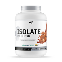 Isolate 90 CFM bote de 1,8 kg hecho por Masmusculo Supplements suplemento de proteína de aislado de suero isolate