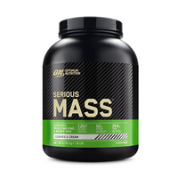 Serious Mass envase de 2,72 kg de la marca Optimum Nutrition (Ganadores de Peso con proteína)