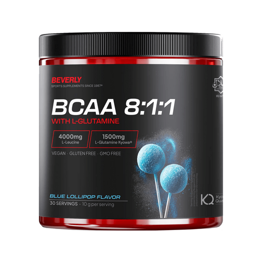 Bcaa 8:1:1 + L-Glutamin von Beverly Nutrition der Marke Beverly Nutrition in Verzweigtkettige Aminosäuren (BCAA)