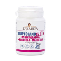 Triptófano Plus con Ashwagandha + Rodiola y Magnesio bote de 60 tabletas por Ana Maria Lajusticia  suplemento de la sección anti