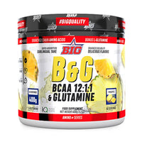 B&G 12:1:1 bote de bcaa+glutamina complemento alimenticio de bcaa + glutamina hecho por BIG