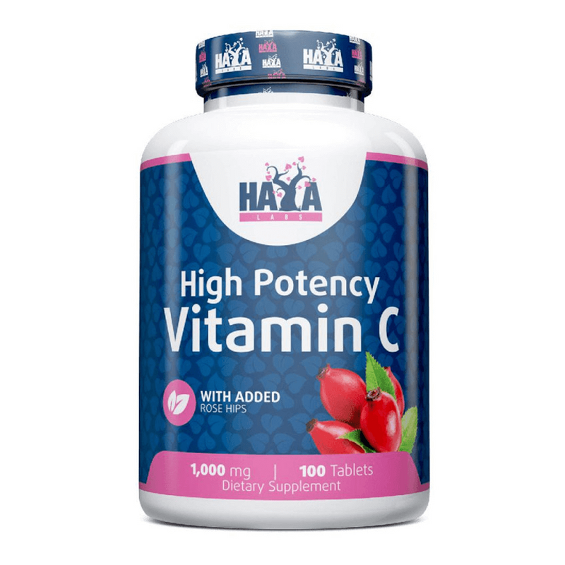 Hochwertiges Vitamin C mit Hagebutten 1000mg von Haya Labs - Haya Labs 0