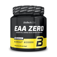 EAA Zero presentación de 350g suplemento de esenciales e hidrolizados hecho por Biotech USA
