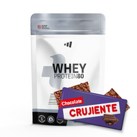 Whey Protein80 de 500g suplemento de proteina de suero whey por Masmusculo Supplements