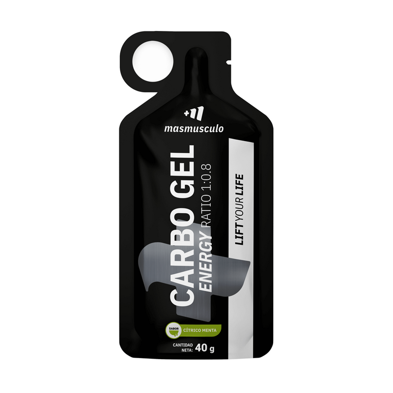 Carbo Gel Energieverhältnis 1:08 (mit Koffein) von Masmusculo - Masmusculo Supplements 0
