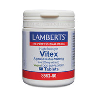 Vitex Agnus Castus presentación de 60 tabletas en la sección de especial mujer de la marca Lamberts