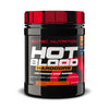 Hot Blood Hardcore presentación de 375g hecho por Scitec Nutrition complemento alimenticio de pre entreno