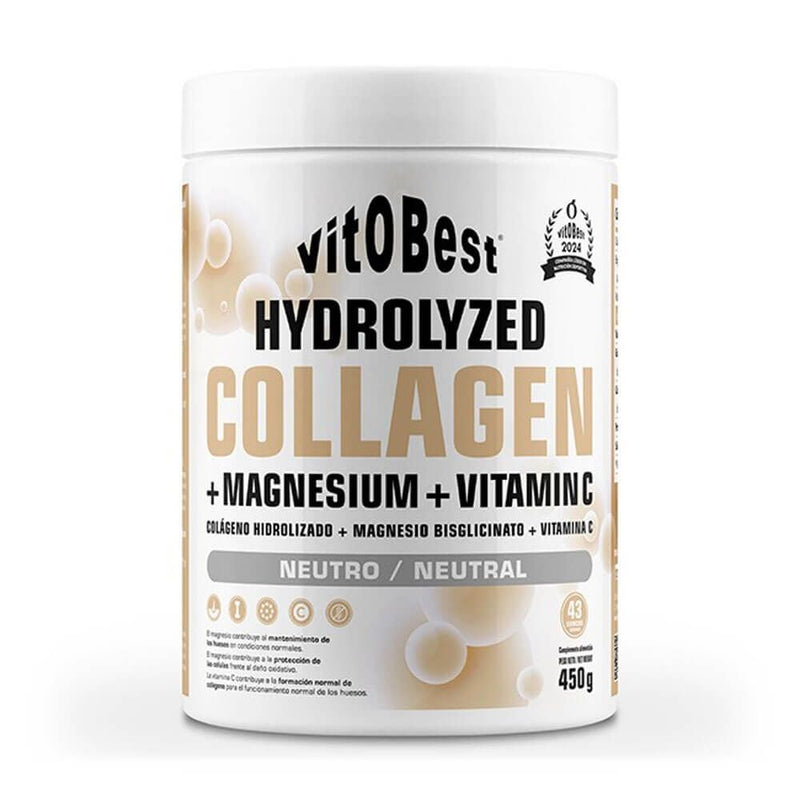 Hydrolysiertes Kollagen + Magnesium + Vitamin C von Vitobest - VitOBest 2