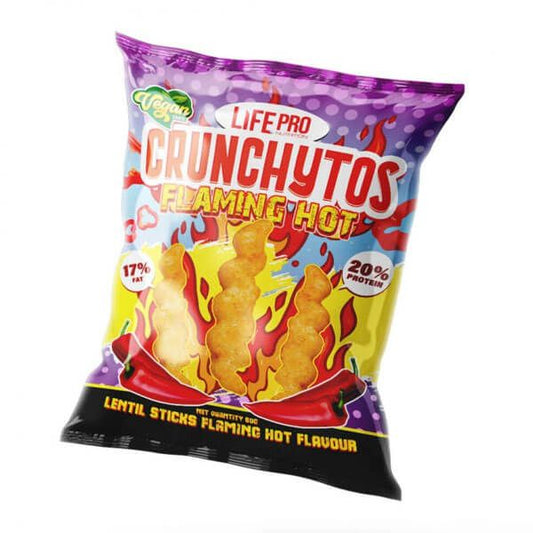 Crunchytos 20% Protein Flaming Hot von Life Pro der Marke LifePRO in LifePRO