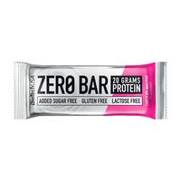 Barrita Zero Bar envase de 50g de la marca Biotech USA (Barritas de Proteinas)