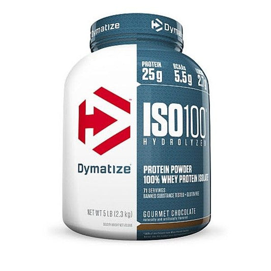 Dymatize ISO 100 hydrolysiert der Marke Dymatize in Molkenproteinisolat