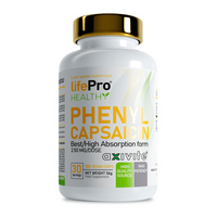 Phenyl Capsaicin de 120 cápsulas veganas de la sección termogénicos hecho por LifePRO