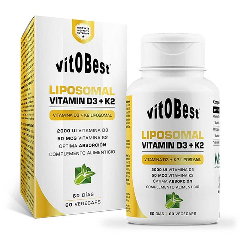 Vitobest Liposomales Vitamin D3 + K2 - VitOBest 0