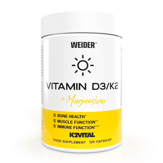 Vitamin D3 + K2 + Magnesium von Weider der Marke Weider in Vitamin D