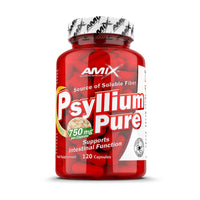 Psyllium Pure en 120 cápsulas suplemento de digestivos hecho por Amix Nutrition