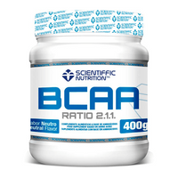 BCAA 2:1:1 envase de 400g de la sección bcaa ramificados por Scientiffic Nutrition
