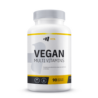 Vegan Multi Vitamins bote de 90 cápsulas vegetales de la categoría complejos multivitaminicos hecho por Masmusculo Supplements