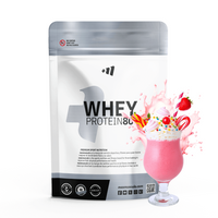 Whey Protein80 envase de 1kg de la categoría proteina de suero whey de la marca Masmusculo Supplements