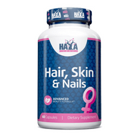 Pelo, Piel y Uñas en 60 cápsulas suplemento de piel pelo y uñas de Haya Labs