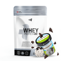 Whey Protein80 de 1kg complemento alimenticio de proteina de suero whey hecho por Masmusculo Supplements