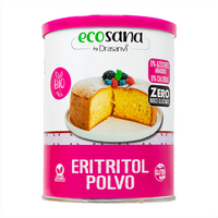 Eritritol Polvo Bio bote de 450g por EcoSana - aderezos y sazonadores bajos en sodio