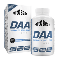 DAA Ácido Aspartico + Zinc envase de 90 cápsulas de la marca VitoBest (Otros Anabolicos)