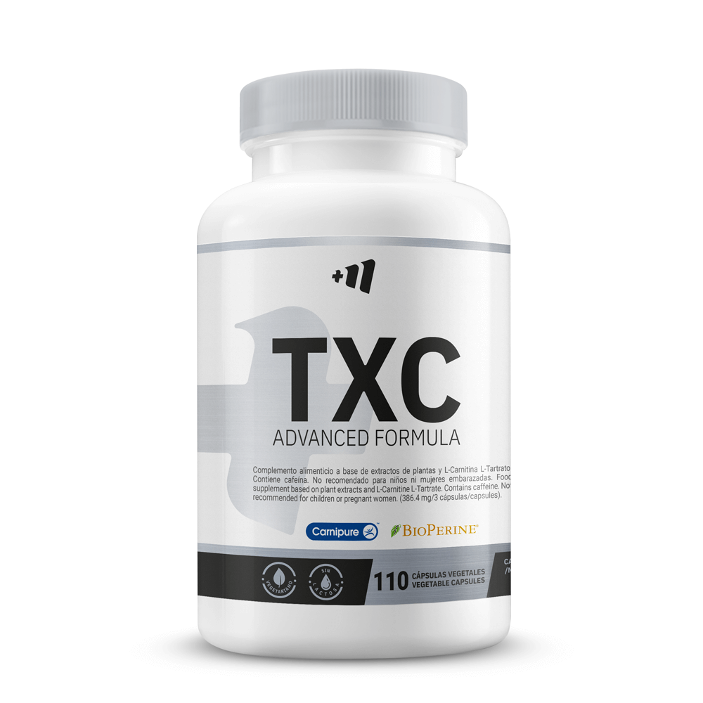 TXC presentación de 110 cápsulas vegetales de la sección termogénicos del fabricante Masmusculo Supplements