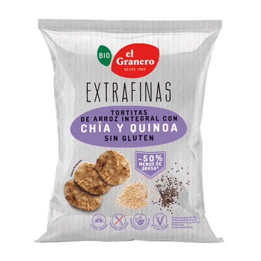 Vollkorn-Reiswaffeln mit Quinoa und Chia von El Granero Integral der Marke El Granero Integral in Getreidepfannkuchen