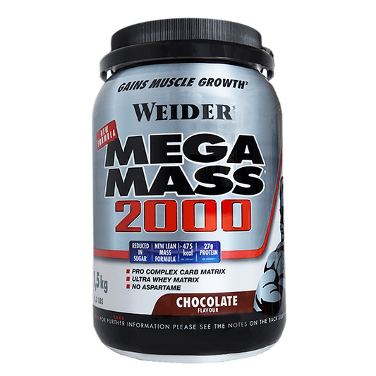 Weider Mega Mass 2000 der Marke Weider in Gewichtszunahme mit Protein