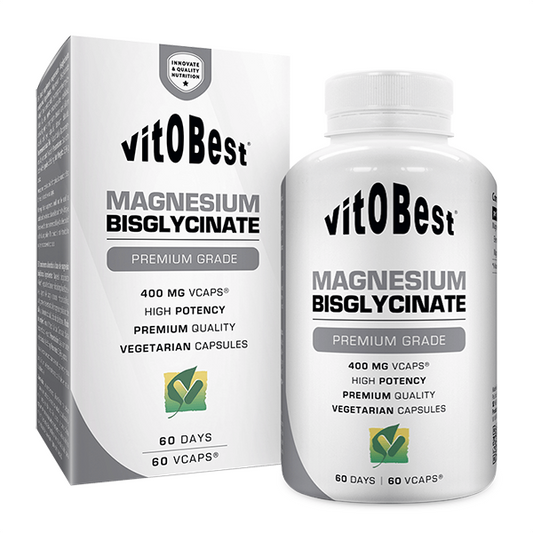 Magnesiumbisglycinat 400 mg von Vitobest der Marke VitOBest in Vitamine und Mineralstoffe