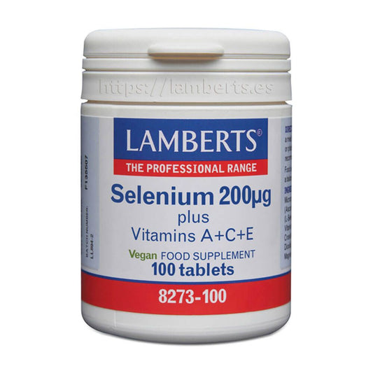 Selen + Vitamin A+C+E von Lamberts der Marke Lamberts in Mineralien
